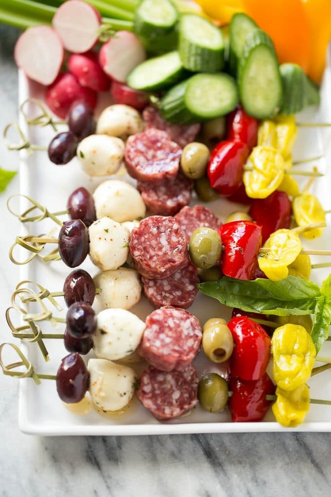 Antipasto Skewers