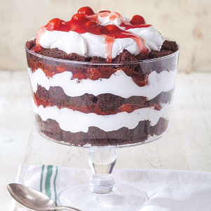 Chocolate Cherry Trifle - Ermhearts