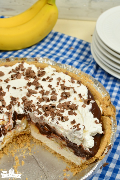 banana cream pie with pudding