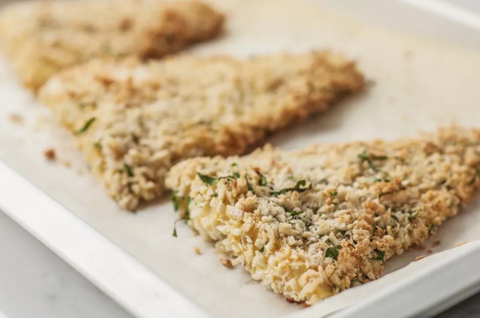 Baked Panko-Crusted Fish Fillets image